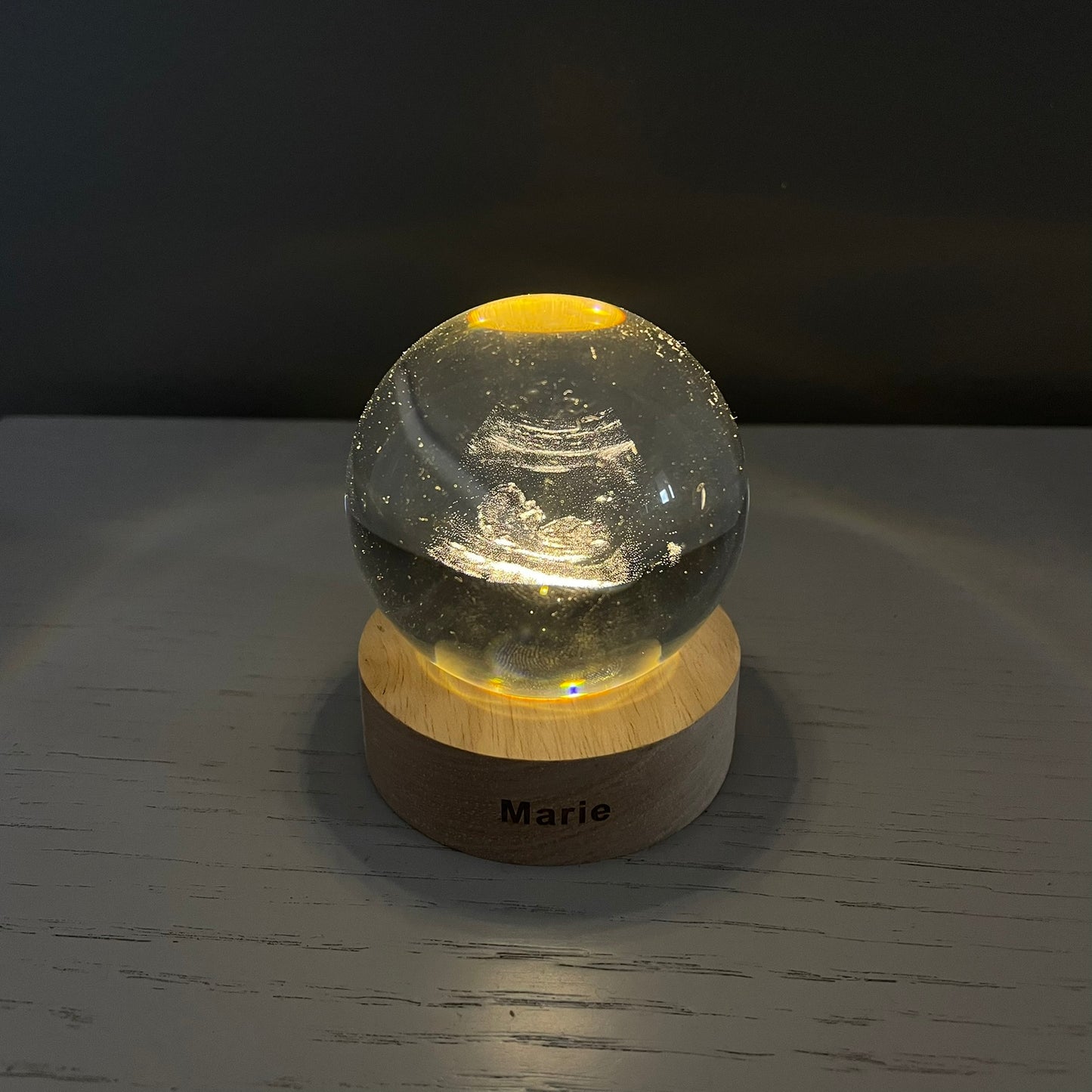 Uniqra Personalized Crystal Orb