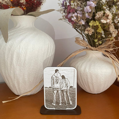 Laser Engraved Memory Plaque