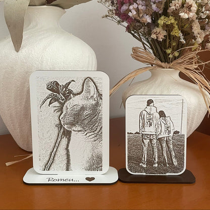 Laser Engraved Memory Plaque